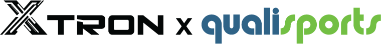 엑스트론 × 퀄리스포츠 로고